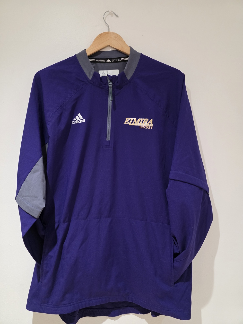 adidas Men’s Navy and Gray Jacket